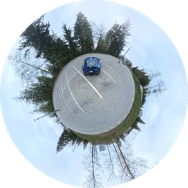 SwitchSplat car scene
